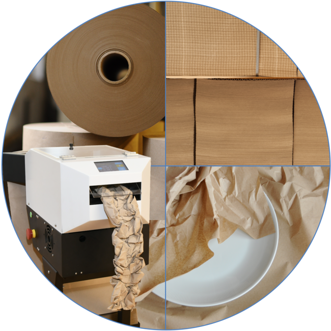 Auswahl Produktsortiment Papierfabrik Obermühl