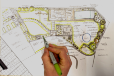 Gartenplan